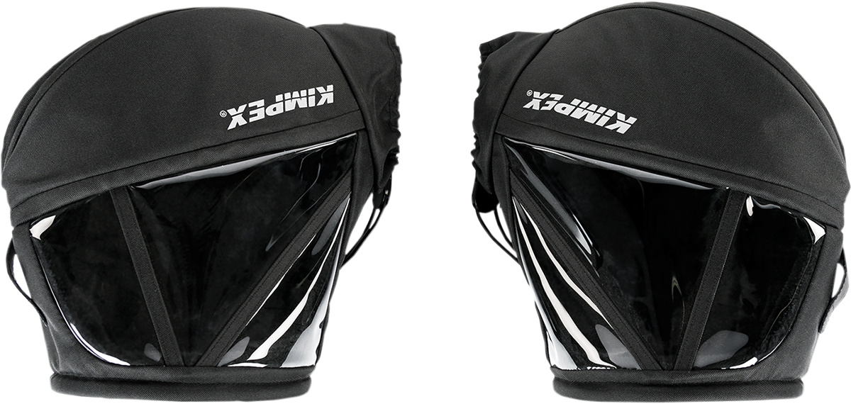 KIMPEX Snow Muff with Window 370292 - Waterproof & Adjustable for Snowmobiles