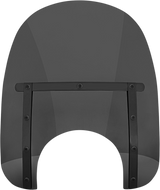 MEMPHIS SHADES Memphis Slim Windshield - 15" - 9" Headlight Cutout - Dark Black Smoke MEB41210