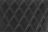 DRAG SPECIALTIES Extended Reach Predator III Seat - Double Diamond - Black w/ Silver Stitching - FL '99-'07 08011370 - Cycle City Outdoors