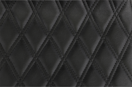 DRAG SPECIALTIES Extended Reach Predator III Seat - Double Diamond - Black Stitching - FL '99-'07 08011369 - Cycle City Outdoors