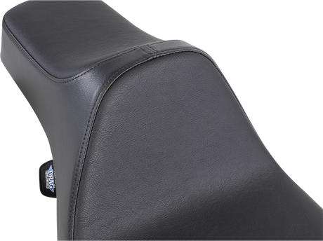 DRAG SPECIALTIES Extended Reach Predator III Seat - Smooth - Black - FL '99-'07 08011368 - Cycle City Outdoors