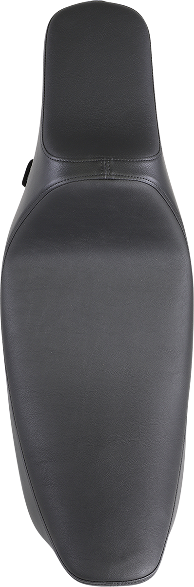 DRAG SPECIALTIES Extended Reach Predator III Seat - Smooth - Black - FL '99-'07 08011368 - Cycle City Outdoors