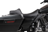 DRAG SPECIALTIES Extended Reach Predator III Seat - Double Diamond - Black Stitching - FL '99-'07 08011369 - Cycle City Outdoors