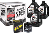 MAXIMA RACING OIL SXS Synthetic Oil Change Kit - Polaris Turbo - 5W-50 90-189013-TXP