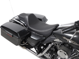 DRAG SPECIALTIES Extended Reach Predator III Seat - Smooth - Black - FL '99-'07 08011368 - Cycle City Outdoors