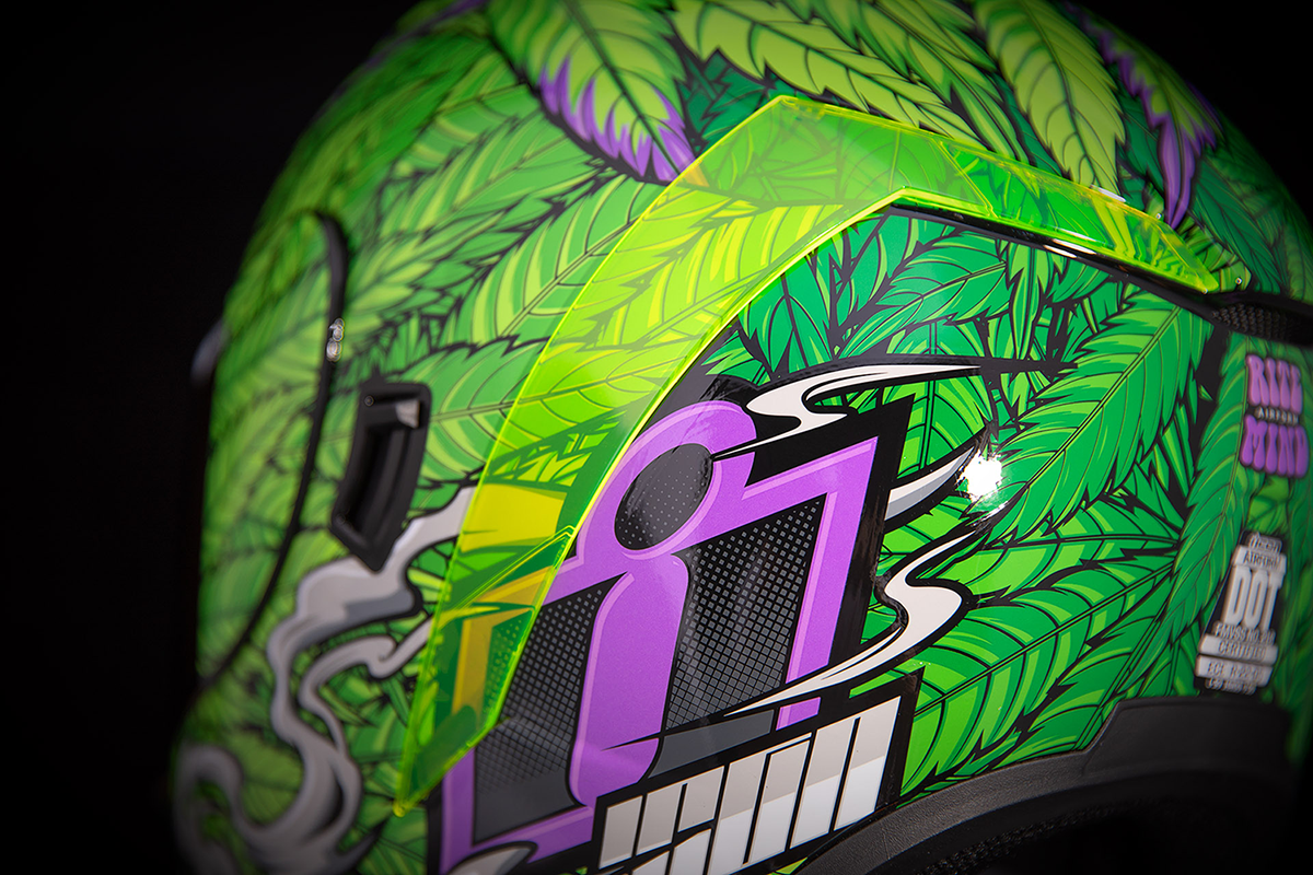 Icon Airform™ Helmet - Ritemind Glow™ - Green - Large 0101-14081
