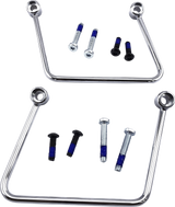 DRAG SPECIALTIES Saddlebag Support Kit - Chrome - FL/FX '18-'23 S77-0155C - Cycle City Outdoors