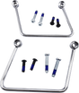 DRAG SPECIALTIES Saddlebag Support Kit - Chrome - FL/FX '18-'23 S77-0155C - Cycle City Outdoors