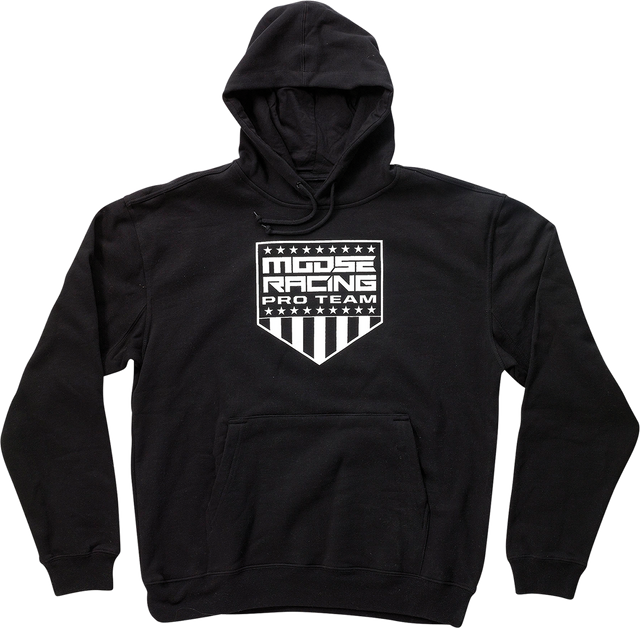 MOOSE RACING Pro Team Hoodie - Black - 2XL 3050-5888 - Cycle City Outdoors