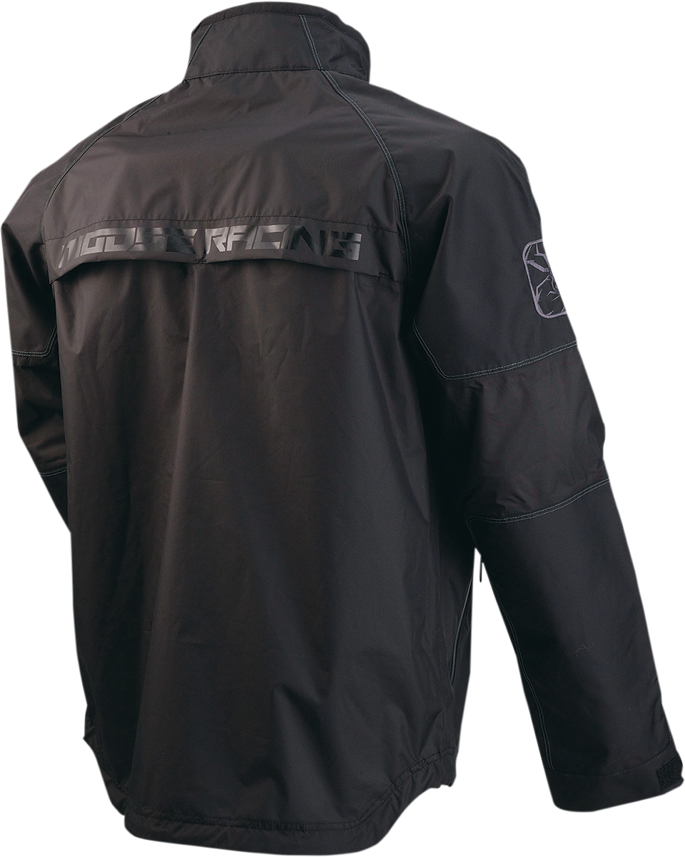 MOOSE RACING XC1 Rain Jacket - Black - 2XL 2920-0669 - Cycle City Outdoors