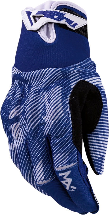 MOOSE RACING MX1* Gloves - Blue/White - Medium 3330-7047 - Cycle City Outdoors