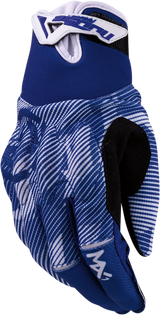 MOOSE RACING MX1* Gloves - Blue/White - Large 3330-7048 - Cycle City Outdoors