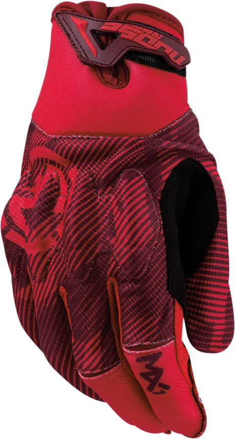 MOOSE RACING MX1* Gloves - Red/Black - Large 3330-7054 - Cycle City Outdoors