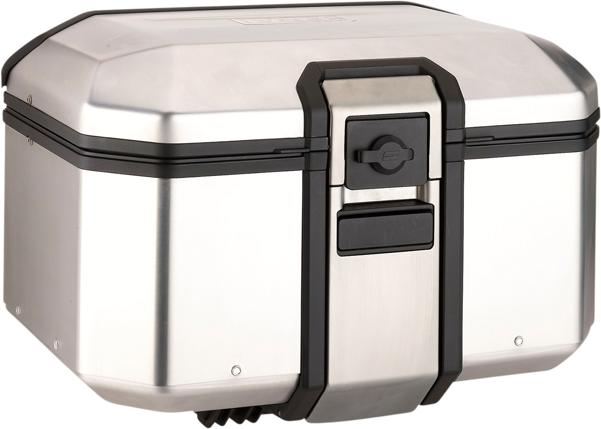 MOOSE RACING Kenai Case - 47 liter - Left - Silver D0TR47100LKM - Cycle City Outdoors