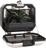 MOOSE RACING Kenai Case - 47 liter - Left - Silver D0TR47100LKM - Cycle City Outdoors