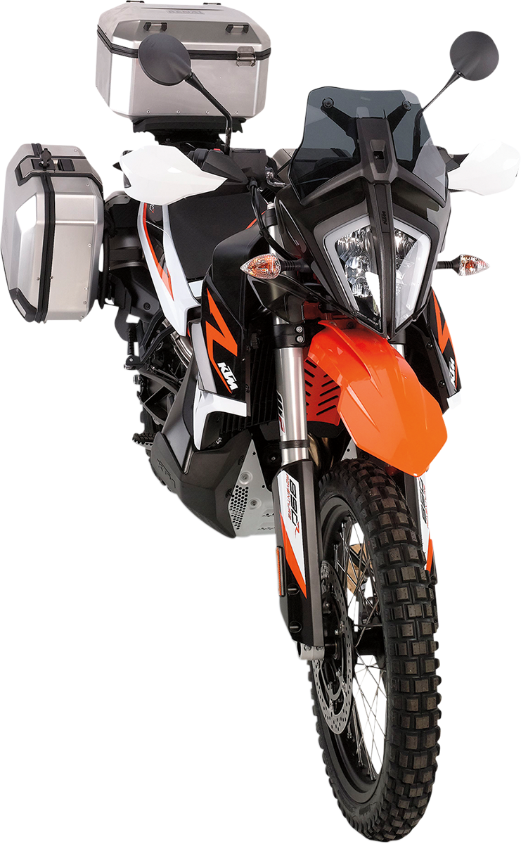 MOOSE RACING Kenai Top Case - 37 Liter - Silver D0TR37100KM - Cycle City Outdoors