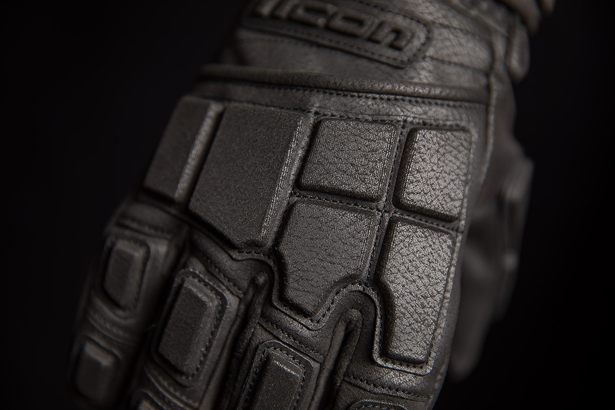 ICON Motorhead3™ CE Gloves - Black - Small 3301-4237