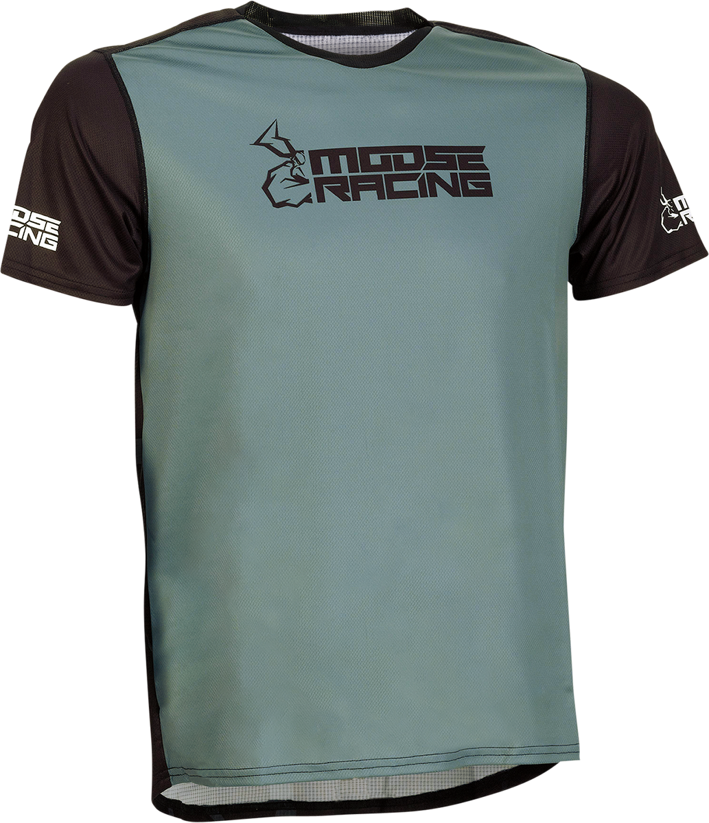 MOOSE RACING MTB Jersey - Black - XL 5020-0195 - Cycle City Outdoors