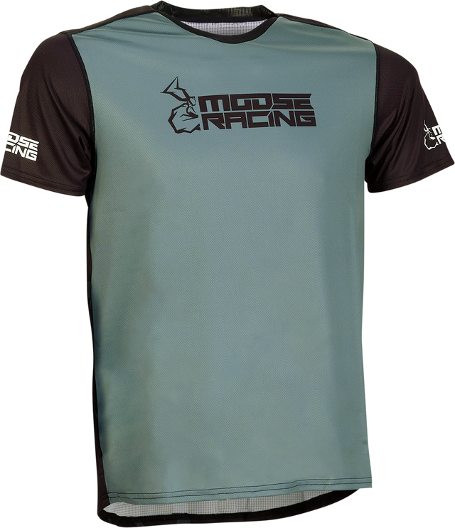 MOOSE RACING MTB Jersey - Black - 3XL 5020-0197 - Cycle City Outdoors