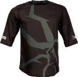 MOOSE RACING MTB Jersey - 3/4 Sleeve - Black - 2XL 5020-0242 - Cycle City Outdoors