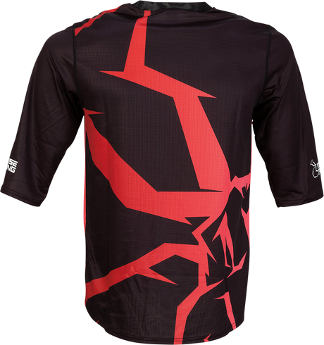 MOOSE RACING MTB Jersey - 3/4 Sleeve - Red - XL 5020-0247 - Cycle City Outdoors