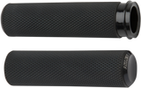 ARLEN NESS Knurled Grips - TBW - Black 07-327