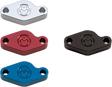 MOOSE RACING E-Brake Block-Off Plate - Blue M88057 - Cycle City Outdoors