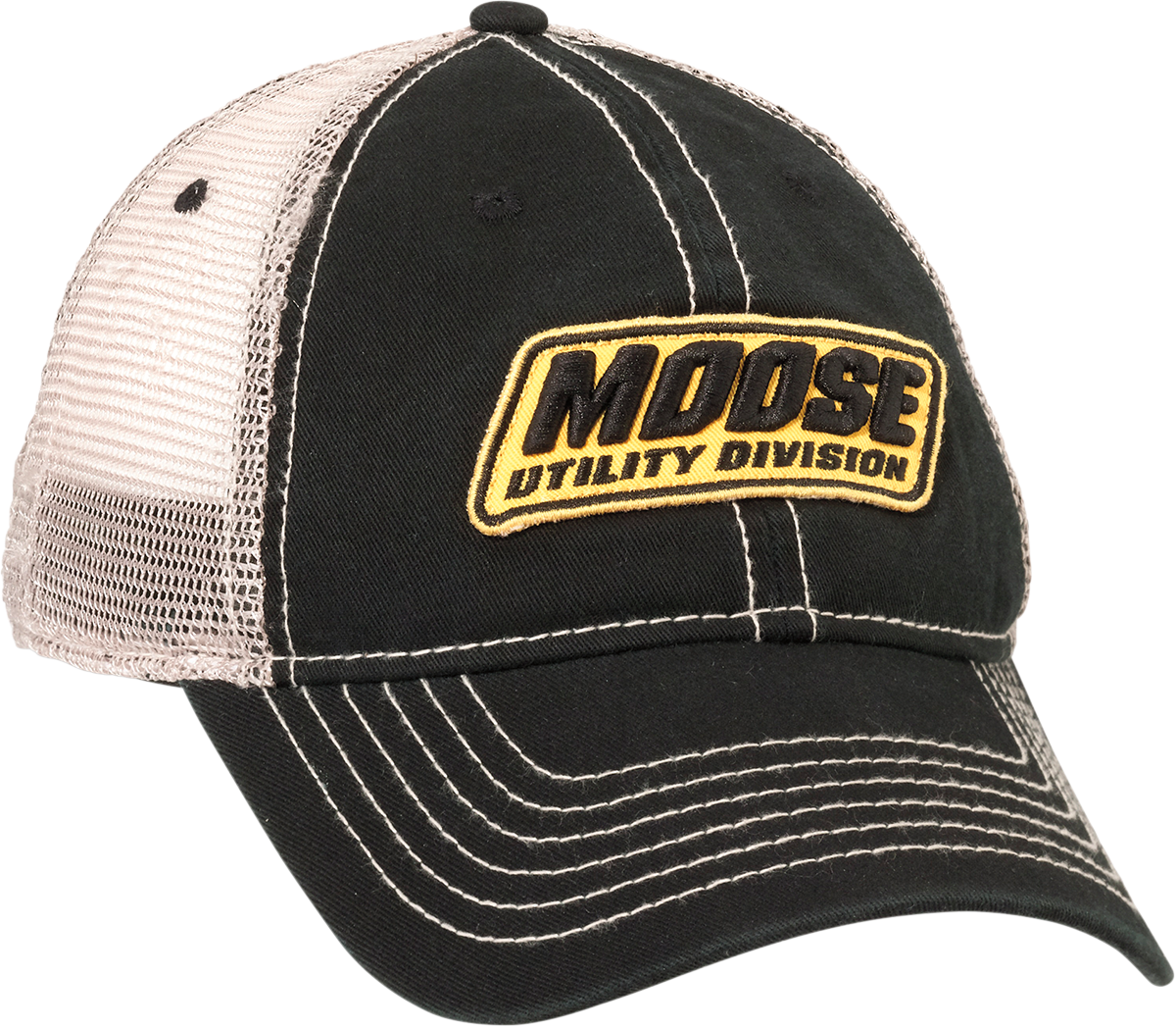 MOOSE RACING MUD Snapback Hat - Black 2501-2468 - Cycle City Outdoors