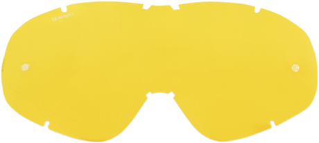 MOOSE RACING Qualifier Lens - Yellow 2602-0584 - Cycle City Outdoors