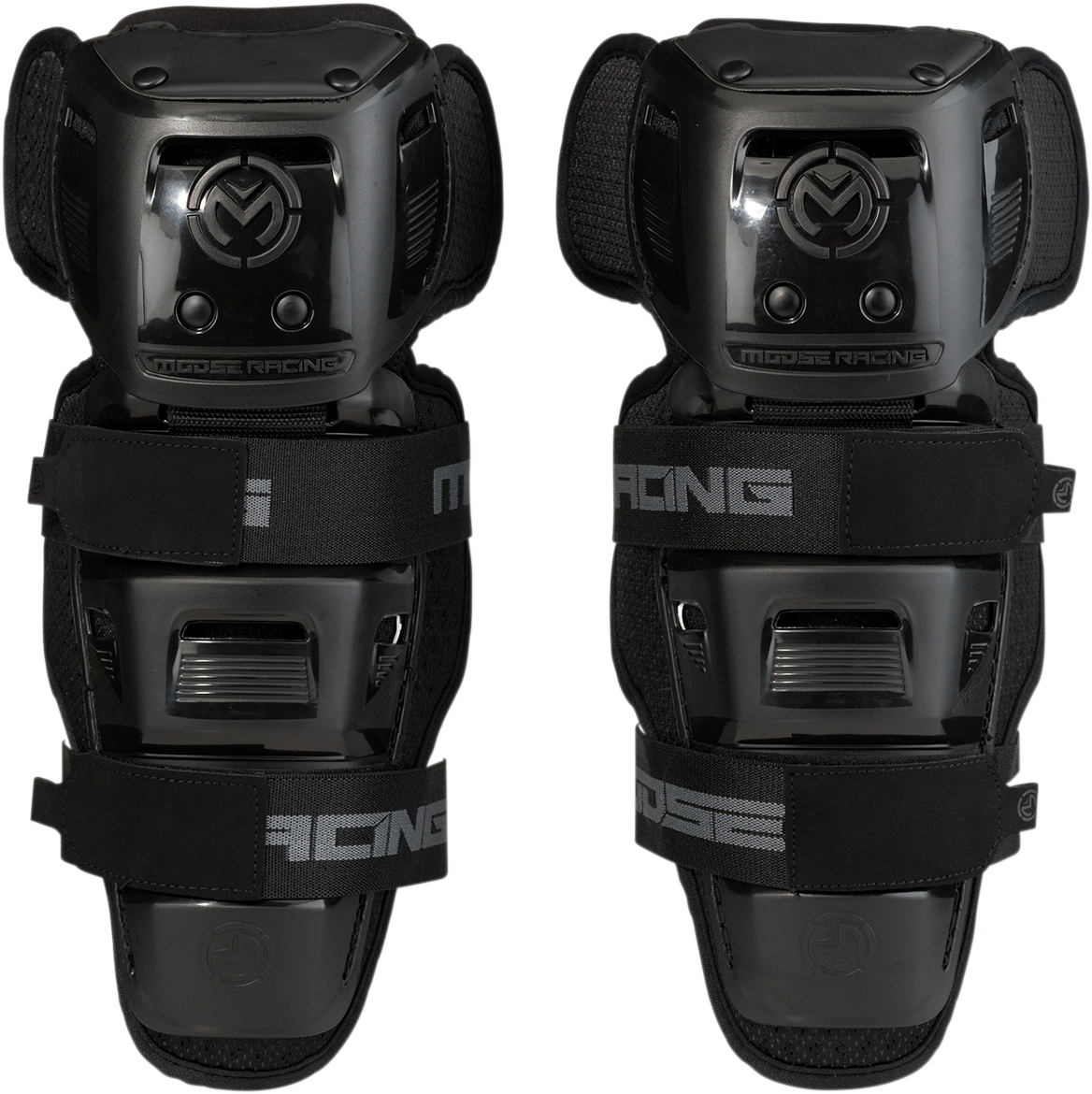 MOOSE RACING Youth Synapse Lite Knee Guards - Black 2704-0493 - Cycle City Outdoors