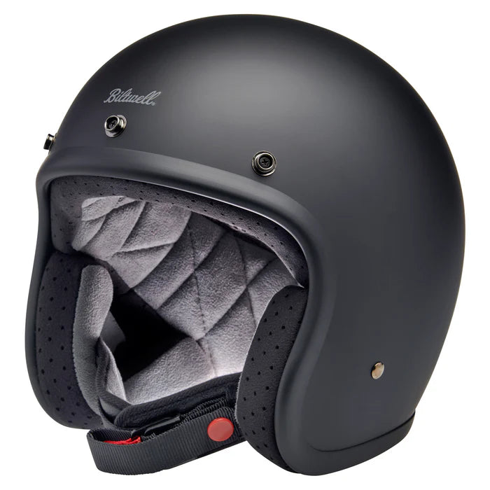 Biltwell - Bonanza Helmet - Flat Black - Large (open box)