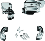 Kuryakyn Brake & Clutch Control Dress-Up Kit Single Disc Front Brakes 96-14 - Cycle City Outdoors