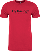 Fly Trademark Tee Red 2x - Cycle City Outdoors