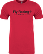 Fly Trademark Tee Red Sm - Cycle City Outdoors