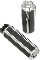 ARLEN NESS Grips - 10-Gauge - Cable - Chrome 07-114