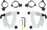 MEMPHIS SHADES Road Warrior Mounting Kit - Polished - FXFB MEK2050