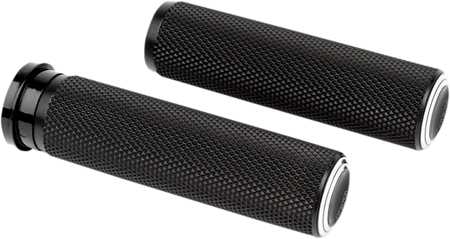 ARLEN NESS Dual Ring Grips - TBW - Black 07-310