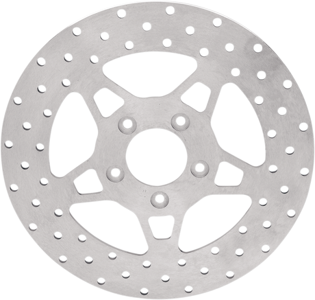 EBC FSD Series Stainless Steel Front Brake Rotor - FSD009BLK (Harley-Davidson FLHTC Electra Glide Classic / Indian Chief 1984–2005)