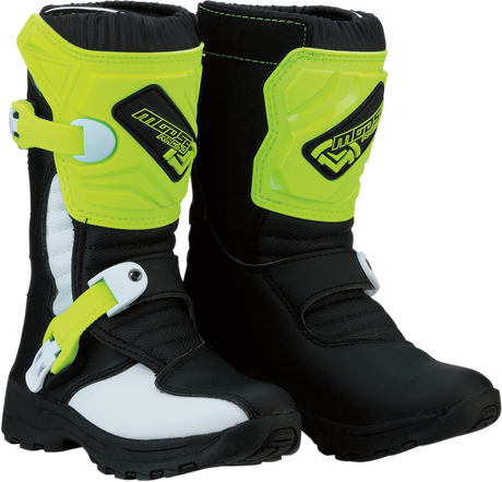 MOOSE RACING M1.3 Boots - Black/Hi-Viz Yellow - Size 11 3411-0474 - Cycle City Outdoors