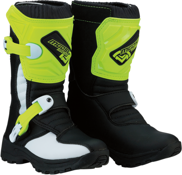 MOOSE RACING M1.3 Boots - Black/Hi-Viz Yellow - Size 11 3411-0474 - Cycle City Outdoors