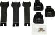 MOOSE RACING Strap/Buckle Kit - Black 3430-0842 - Cycle City Outdoors