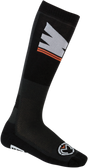 MOOSE RACING M1* Socks - Black - Small/Medium 3431-0423 - Cycle City Outdoors