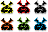 MOOSE RACING Decal - S18 - Agroid - 6 Pack 4320-2023 - Cycle City Outdoors