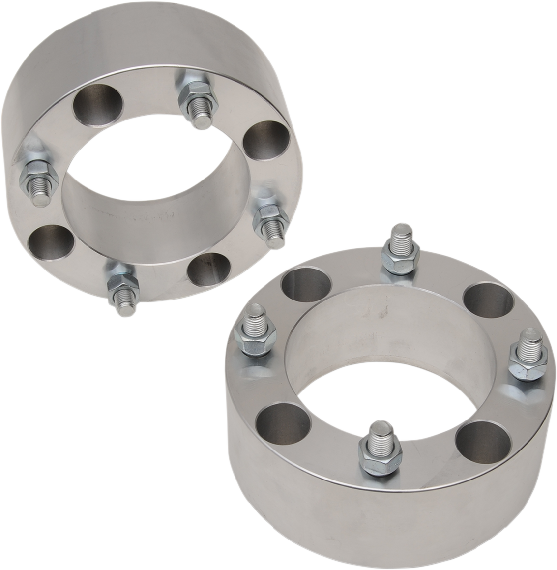 MOOSE UTILITY Wheel Spacers - with Studs - 4/110 - 2-1/2" - 12 mm x 1.25 MO41104110-2.5-12