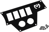 MOOSE UTILITY Dash Plate - Large - Right - Black 100-4370-PU