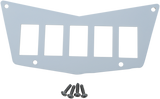 MOOSE UTILITY Dash Plate - 5 Switch - White 100-4381-PU