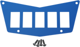 MOOSE UTILITY Dash Plate - 5 Switch - Blue 100-4382-PU