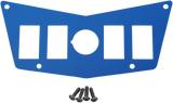 MOOSE UTILITY Dash Plate - 4 Switch - Blue 100-4392-PU