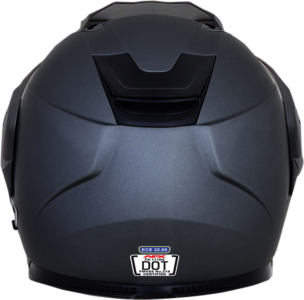 AFX FX-111DS Helmet - Frost Gray - XL - Part Number 0140-0136