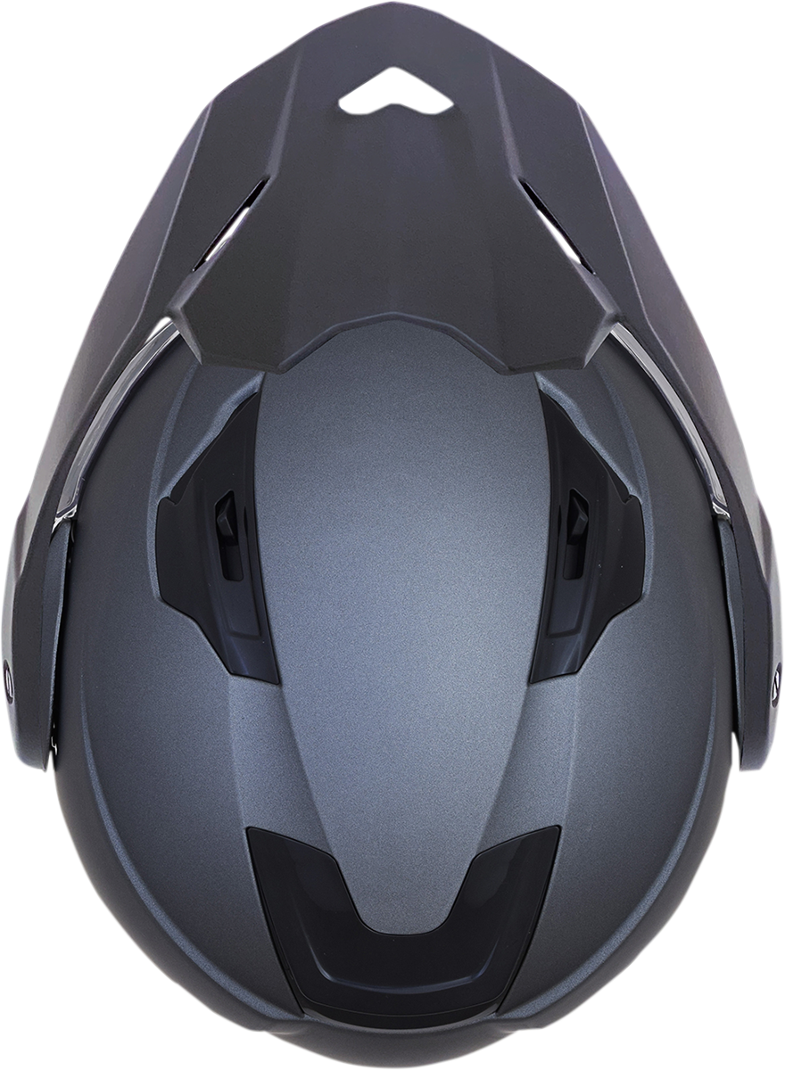 AFX FX-111DS Helmet - Frost Gray - Medium 0140-0134